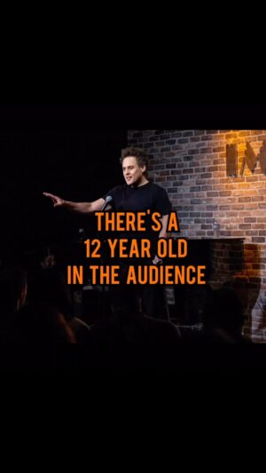 Orny Adams Instagram - THERE’S A 12 YEAR OLD IN THE AUDIENCE! Watch my full MORE THAN LOUD comedy special on youtube *Links in Bio* #OrnyAdams #MoreThanLoud  #comedyspecial #standupcomedy  #comedy #12yearold #kidsLaughing