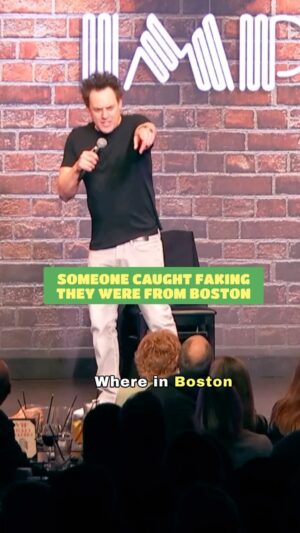 Orny Adams Instagram - Someone caught faking they were from Boston at my show. Tour schedule up at ornyadams.com. #boston #massachusetts #standupcomedy #comedy #crowdwork