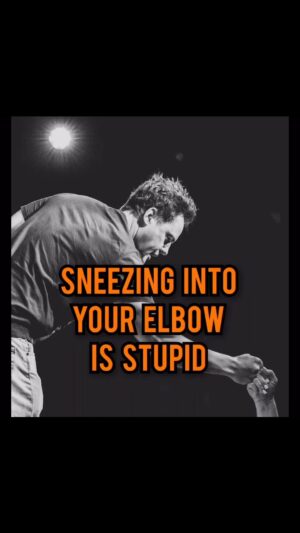 Orny Adams Instagram - THE NEW WAY TO SNEEZE IS STUPID! Watch my full MORE THAN LOUD comedy special on youtube *Links in Bio* #OrnyAdams #MoreThanLoud  #comedyspecial #StandupComedy #GERMS #sneeze