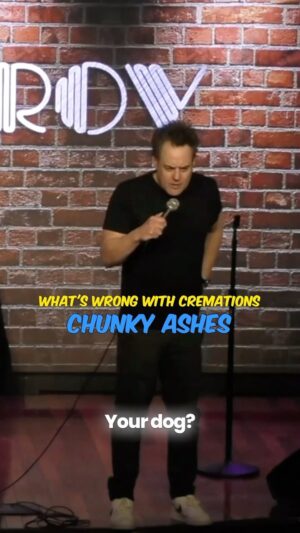 Orny Adams Instagram - Finally I get some answers about why there is boney ash after cremation. #standup #comedy