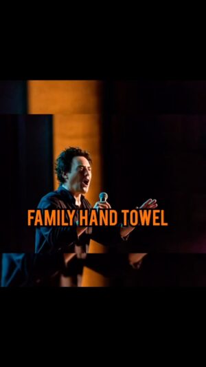 Orny Adams Instagram - FAMILY HAND TOWEL  #comedy #comedyspecial #standupcomedy #OrnyAdams #MoreThanLoud  #Handwashing 

Watch my full MORE THAN LOUD special on youtube now. Free.