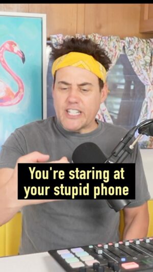 Orny Adams Instagram - Put down your phone... after watching this. What’s Wrong with Orny Adams episode 84 is out. Links: https://linktr.ee/WWWOA
