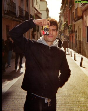 Oscar Anton Instagram - 3 postcards out already ♡ Milan, Berlin, Madrid. traveling in between shows, working from airports, cheap airbnbs & other artists’ bedrooms to be able to release these 2 songs every month. Damn this challenge is crazy, but I want to thank each and every one of you for listening, caring and sharing, it makes it all worth it .. xx 
The little video memo from my trip in Madrid is out on my Youtube, and the music video with @danic0stas comes out this week. Again, shot by my bro @troadeclucas .

(currently working on the next one, love.)