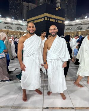 Ottman Azaitar Instagram - Was recently blessed with the opportunity to visit the most beautiful place in the world. May Allah accept our umrah and answer our prayers 🤲🏽🙏🏽