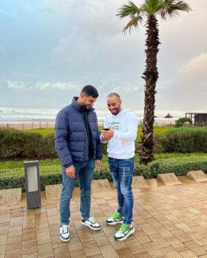 Ottman Azaitar Instagram - “All roads lead to Casablanca” even the jumper knows . @hamicha was double checking if it was true 😂