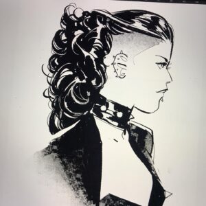 Otto Schmidt Instagram - The curls. #blackcanary #brunette #dccomics