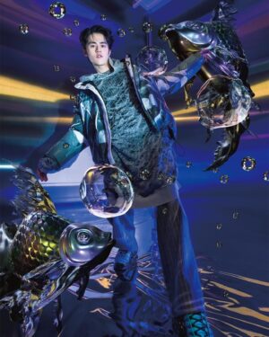 Ouji Suzuka Instagram - MEN'S NON-NO  1.2月号
連載「たゆたう」🐟🪐