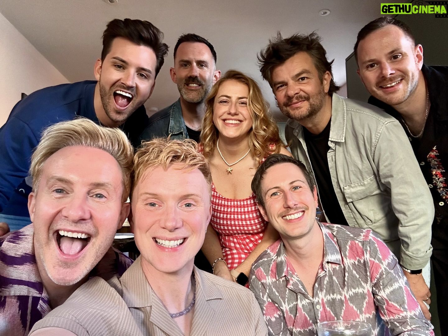 Owain Wyn Evans - 2.4K Likes - A gorgeous weekend 🥰 Celebrations, cake, ice cream, ramen and @dr_bev_1701 ‘s wig 💅🏻 See you tomorrow, bright and early ☀️ @bbcradio2 🧡