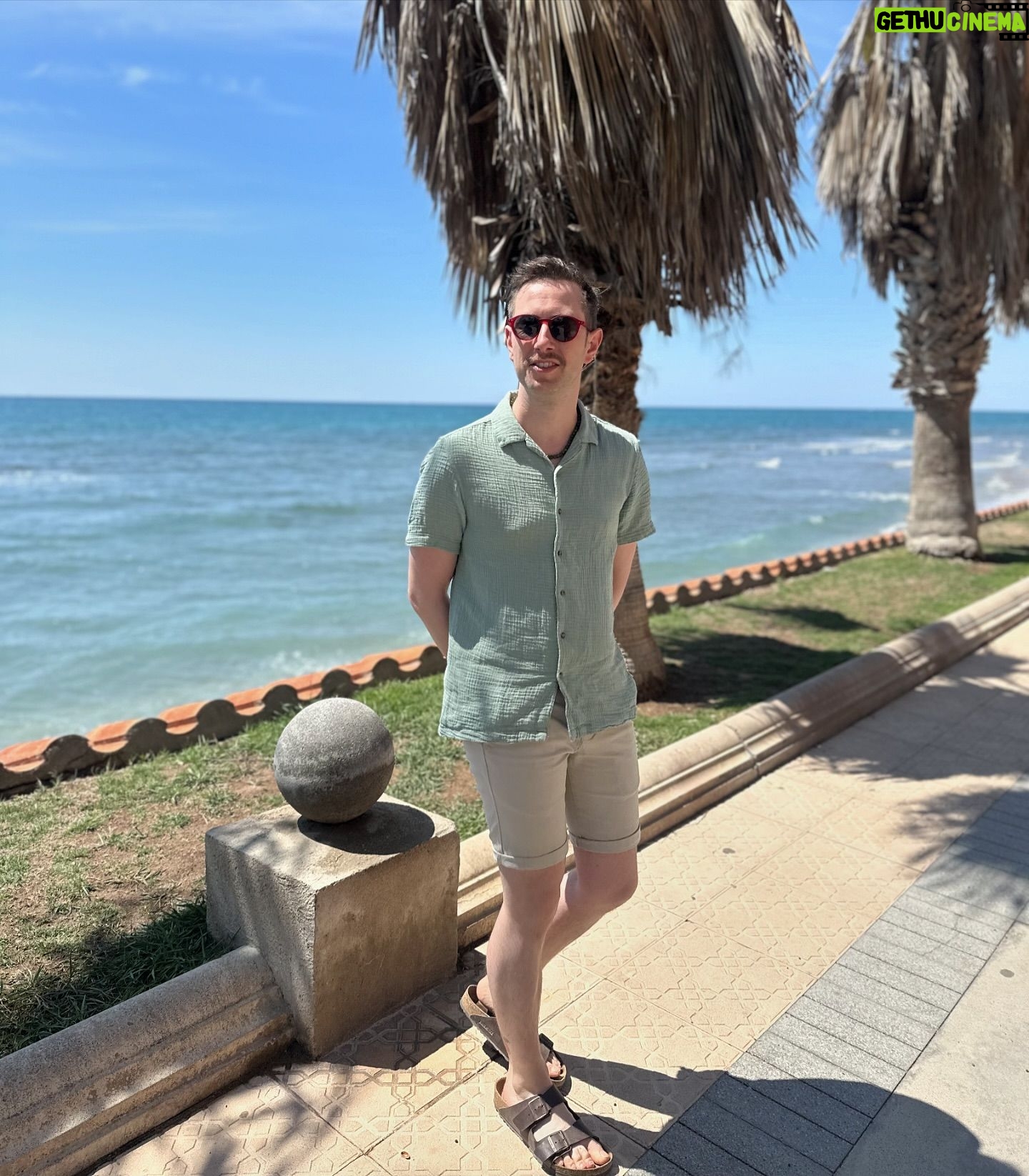 Owain Wyn Evans - 10.5K Likes - Gorgeous long weekend with The Dr. @arranjrees celebrating the incredible AND stunning wedding of gorgeous @realscottmills and @samvaughan89 🥰 ❤️ (With a little extensionette on the end to Barcelona!)