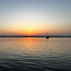 Owain Wyn Evans Instagram - Feeling great and also grateful as I enter my 40s ❤️ Floated down the ganges this morning! I absolutely love India, spending a bit of time here to celebrate! It’s also the 7 year anniversary of myself and the Dr in a few days (I am very lucky, he is very patient 😂 ) and lovely auntie Tracey’s 60th. Plenty to raise a glass to dahlings. Lots of love xxx