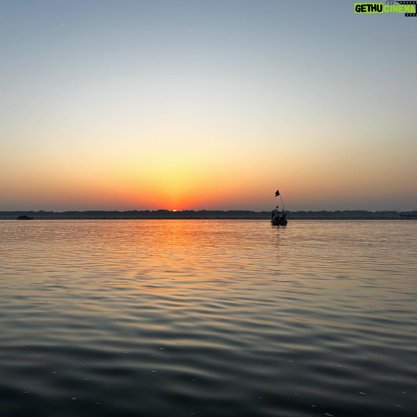 Owain Wyn Evans - 7.7K Likes - Feeling great and also grateful as I enter my 40s ❤️ Floated down the ganges this morning! I absolutely love India, spending a bit of time here to celebrate! It’s also the 7 year anniversary of myself and the Dr in a few days (I am very lucky, he is very patient 😂 ) and lovely auntie Tracey’s 60th. Plenty to raise a glass to dahlings. Lots of love xxx