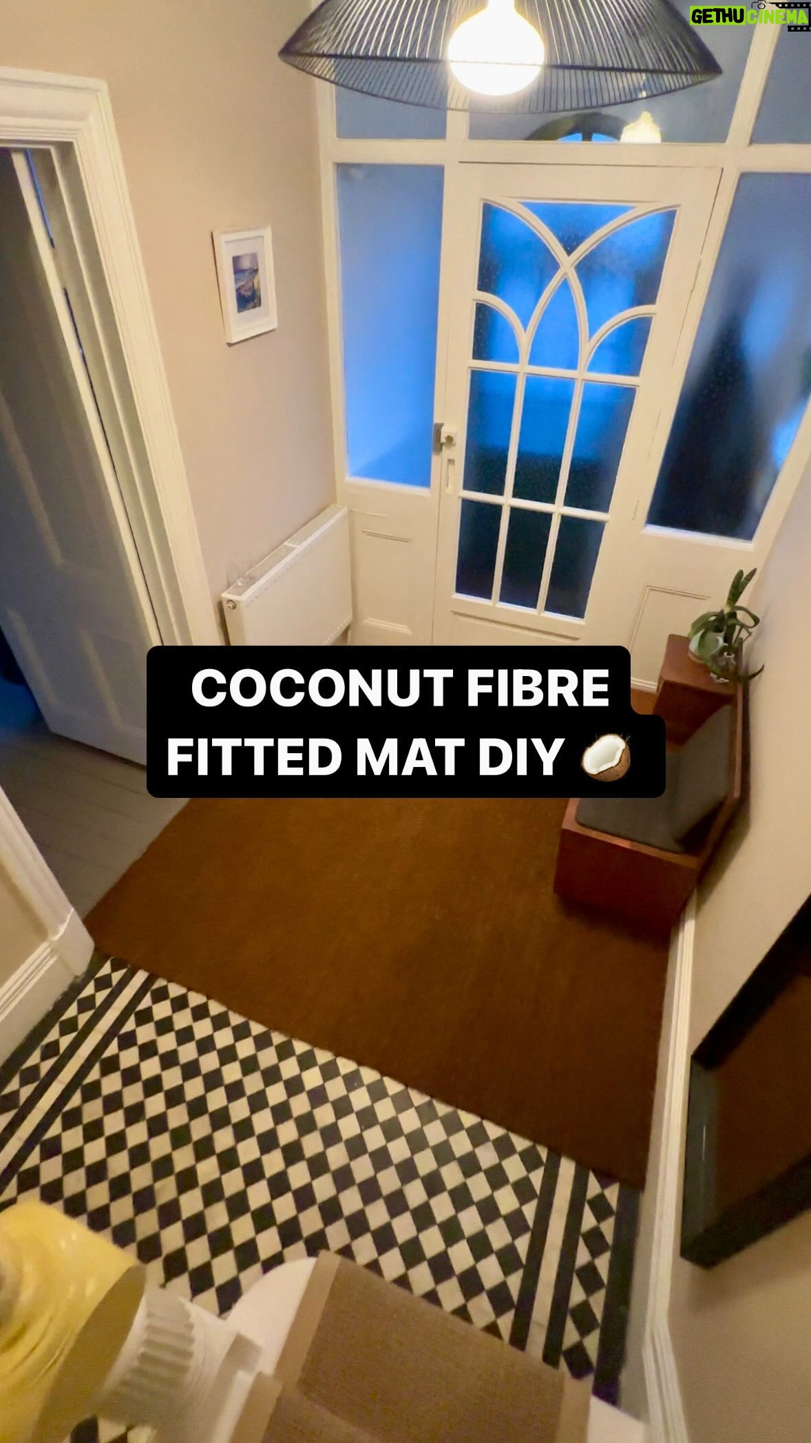 Owain Wyn Evans - 2.6K Likes - Damaged original tiles⦠what can you do? Current budget wonāt stretch to matching and replacing our damaged hallway flooring so we fitted a coir (coconut fibre) mat, surprisingly easy! š„„
.
.
#homereno #homedecor #homerenovation #renovation