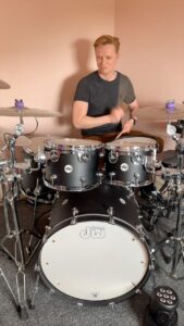 Owain Wyn Evans Instagram - I feel like Espresso has been on heavy rotation in my head every day for the past 2 months 😂 What a song! ☕️ We’ve been playing it regularly on my @bbcradio2 show, and can’t resist the air-drumming along. Even more fun to play on the Percussive Princess it turns out!  Future Airdrum Anthem 100% 🥁 See you tomorrow, bright and early! 📻 

#espresso