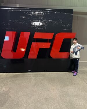 Owen Atlas Instagram - @francisngannou I just saw you on the screen!