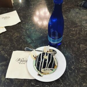 Owen Atlas Instagram - Chocolate Dome at the Peabody #chocolate #owenatlas #littleevil #dessert #goldflakes #peabodyhotelmemphis #springbreak2023 #presley