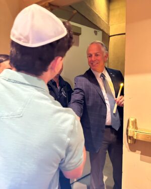Owen Atlas Instagram - Tonight I went to a Jewish synagogue and prayed for Israel and all of the innocent people being attacked. I would love to give a big thanks to the #governor of nevada #joelombardo for speaking tonight and praying with us (second picture) Also a big thanks to the Sheriff of Clark County #kevinmcmahill for helping protect all of us tonight and for supporting Israel and the Jewish people through all of this. (fourth picture) Finally another very big thank you to the only female Jewish Senator #jackyrosen whom I had the pleasure of meeting tonight for aiding to the mourning Jewish community!! And a big thanks to the Swat team, and police… and everyone else protecting us tonight!!! #swat #israel #idf #governor #nevada #lasvegas #owenatlas #littleevil #gethacked #praying @joelombardonv @senjackyrosen 🇮🇱