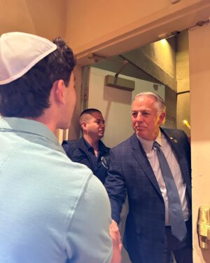 Owen Atlas Instagram - Tonight I went to a Jewish synagogue and prayed for Israel and all of the innocent people being attacked. I would love to give a big thanks to the #governor of nevada #joelombardo for speaking tonight and praying with us (second picture) Also a big thanks to the Sheriff of Clark County #kevinmcmahill for helping protect all of us tonight and for supporting Israel and the Jewish people through all of this. (fourth picture) Finally another very big thank you to the only female Jewish Senator #jackyrosen whom I had the pleasure of meeting tonight for aiding to the mourning Jewish community!! And a big thanks to the Swat team, and police… and everyone else protecting us tonight!!! #swat #israel #idf #governor #nevada #lasvegas #owenatlas #littleevil #gethacked #praying @joelombardonv @senjackyrosen 🇮🇱