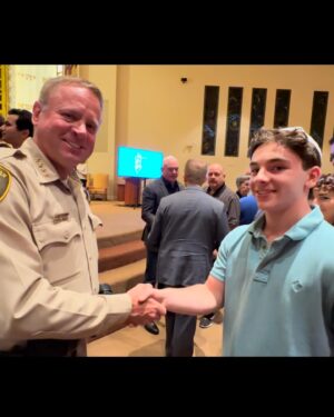 Owen Atlas Instagram - Tonight I went to a Jewish synagogue and prayed for Israel and all of the innocent people being attacked. I would love to give a big thanks to the #governor of nevada #joelombardo for speaking tonight and praying with us (second picture) Also a big thanks to the Sheriff of Clark County #kevinmcmahill for helping protect all of us tonight and for supporting Israel and the Jewish people through all of this. (fourth picture) Finally another very big thank you to the only female Jewish Senator #jackyrosen whom I had the pleasure of meeting tonight for aiding to the mourning Jewish community!! And a big thanks to the Swat team, and police… and everyone else protecting us tonight!!! #swat #israel #idf #governor #nevada #lasvegas #owenatlas #littleevil #gethacked #praying @joelombardonv @senjackyrosen 🇮🇱
