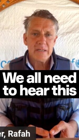 Owen Jones Instagram - He watched two fisherman in Gaza shot dead in front of him.

That’s while trying to deliver aid for 10,000 children in northern Gaza - which Israel then denied permission for.

Please listen to @james_unicef. Don’t let Gaza be forgotten.