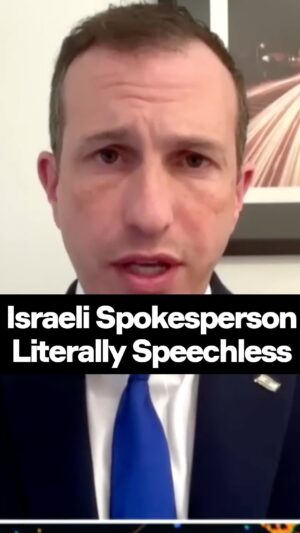 Owen Jones Instagram - This Israeli spokesperson was asked a simple question:

How many civilians does Israel estimate it has killed in Gaza?

His response? To go blank and silently stare at the camera.