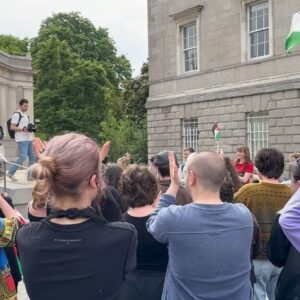Owen Jones Instagram - Protest works.

Trinity College Dublin students set up an encampment demanding their university divest from Israeli companies. 

Yesterday, the authorities accepted their demands. 

A good day to be in Dublin! 🇮🇪🇵🇸

@tcd_bds