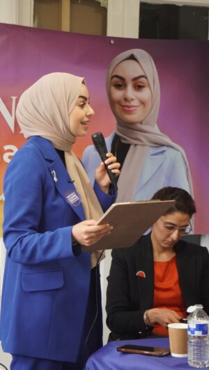 Owen Jones Instagram - “The mere fact of her election would be huge, a political earthquake”. 

Join my campaign and make history with us in Ilford North! Sign up at leannemohamad.co.uk 🌟

#VoteLeanneMohamad 🗳️
#Leanne4IlfordNorth