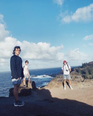 Owen Patrick Joyner Instagram - Three mopeds and Hawaii. I highly recommend it.