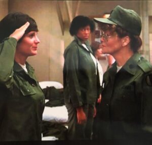 P.J. Soles Instagram - I know STRIPES usually gets all the love, but I had such a great time filming PRIVATE BENJAMIN! Who knew that Kate Hudson was going to grow up & be an actress/she was such a cute baby! (And Oliver in the background too!) I used to be tall, lol! My old Polaroids! 🎬❤️
