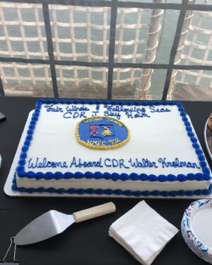 P.J. Soles Instagram - What a spectacular occasion on board USCG TAMPA! My son Sky’s CHANGE OF COMMAND CEREMONY! What an honor to see the respect & love from his crew. Beyond proud of my son & his efforts & dedication to his Command position, his ship, & our family. ⚓️🇺🇸❤️ @robertbeastbest @aholmgirl @jskyholm @therobertcarradine