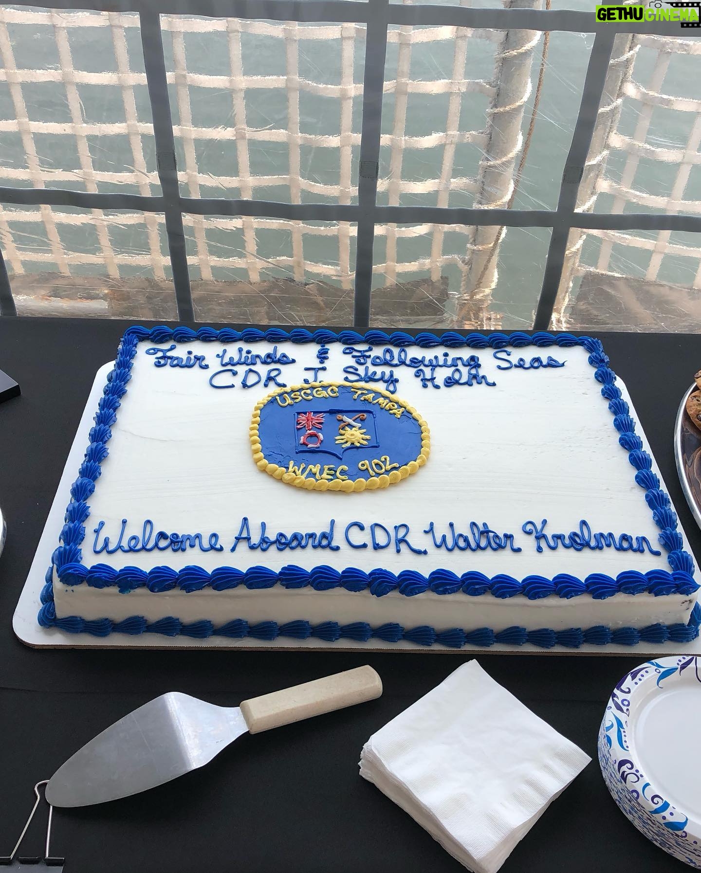 P.J. Soles - 527 Likes - What a spectacular occasion on board USCG TAMPA! My son Sky’s CHANGE OF COMMAND CEREMONY! What an honor to see the respect & love from his crew. Beyond proud of my son & his efforts & dedication to his Command position, his ship, & our family. ⚓️🇺🇸❤️ @robertbeastbest @aholmgirl @jskyholm @therobertcarradine