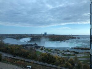 P.J. Soles Instagram - Hello Niagara Falls! Best hotel room view ever! Truly stunning. THANK YOU @frightmareinthefalls 🎃🎬👻🇨🇦@malfuncsean @robertbeastbest
