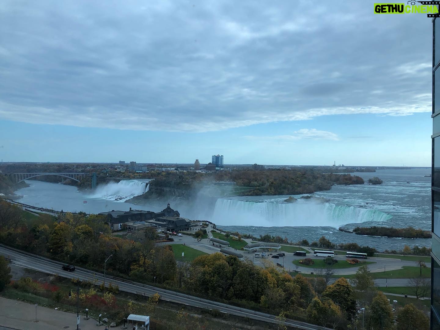 P.J. Soles - 505 Likes - Hello Niagara Falls! Best hotel room view ever! Truly stunning. THANK YOU @frightmareinthefalls 🎃🎬👻🇨🇦@malfuncsean @robertbeastbest