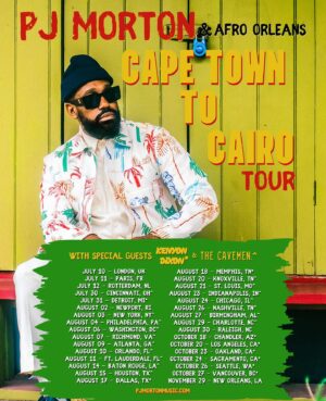 PJ Morton Instagram - LONDON!! 🎶🎤 We’re kicking off the #CapeTowntoCairoTour with y’all on July 10th! Grab your tickets at pjmortonmusic.com now! 

#CapeTowntoCairo #LiveShowKilla