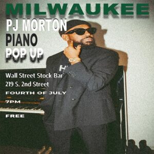 PJ Morton Instagram - #PianoPopUp in #Milwaukee TONIGHT! 🎹 See y’all there! Swipe left for the details! 💪🏾 #CapeTowntoCairo