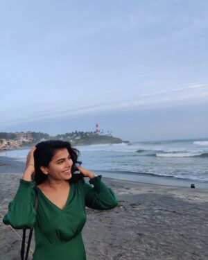 Paavana Gowda Instagram - Coastal escape! 
.
.
.
.
.
#paavana #actresspaavana hu