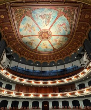 Pablo Rivero Instagram - Qué teatros tan bonitos tenemos en España!! Está siendo un privilegio poder visitar algunos,que ya conocía, y descubrir otros también impresionantes. El de las fotos es el Teatro Principal de Castellón, de la función de ayer de #laimportanciadellamarseernesto 😊 Os recuerdo que estaremos en Madrid en @elpavonteatro del 15 de mayo al 30 de junio!!!
@la_brutal