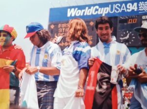 Pachu Peña Instagram - Gracias @afaseleccion 🇦🇷 . Siempre estamos con ustedes. No estamos allá pero si nuestros corazones. @pablo_grana @miguelrodriguez60 . Disfrútalo @diegodiaz ❤️🇦🇷