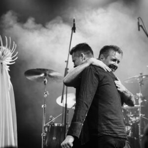 Paddy Considine Instagram - Thank you all that came to our hometown show @brewhouseartscentre in Burton on Friday night. We had an absolute blast. Let’s run it back next year… The show was captured by the brilliant @deniseespositoart 💀