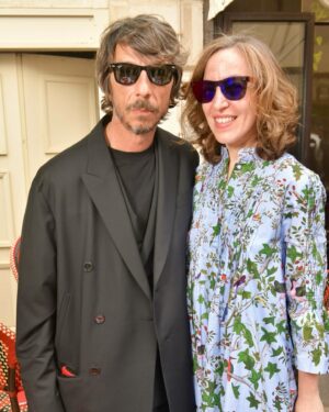 Pamela Golbin Instagram - #Sunday #Souvenirs #BrAvO @pppiccioli for your 25 year tenure @maisonvalentino 💥