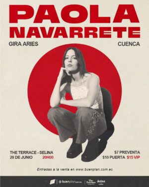 Paola Navarrete Instagram - ECUADOR! Con muchísima ilusión finalmente llega la GIRA ARIES a todas estas ciudades!! Es muy emocionante saber que voy a poder llevar este disco y obviamente toda mi música a ciudades a las que nunca he visitado como Loja, Tulcán, Ibarra y Pasto!! No saben la alegría que me da pensar que muy prontito voy a poder visitar todos estos lugares y cantar con Uds! Los tqm ❤️

Ya pueden adquirir las entradas en @buenplantickets o pueden entrar al link de mi Bio 🔥🔥🔥

Gracias a @alejofullmax  y @polimusicec x la gestión! 🙌🏻