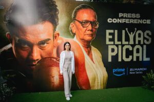 Parisa Shams Instagram - Press conference for “Ellyas Pical” 🎉 Tayang 21 Maret di @primevideoid