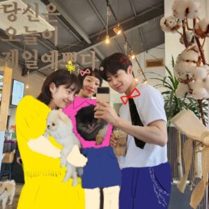 Park Ji-bin Instagram - #살인자의쇼핑몰 공주들이랑💝👸 이라고..🤫