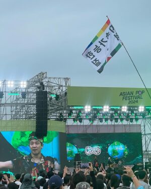 Park Min-ji Instagram - #asianpopfestival 
Artist ver. 🫶🏻