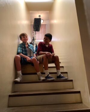 Parker Bates Instagram - Just two brothers waiting on @nbcthisisus to start.  Don’t miss the series finale tonight!