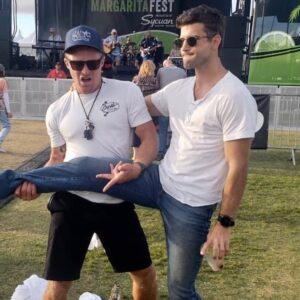 Parker Young Instagram - Happy birthday Josh! What a ride. Love you brother.  Ladies, he’s single. And also a pirate. #southernlovepirate 🖤 🏴‍☠️ 🐸