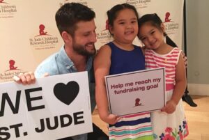 Parker Young Instagram - 8 years ago I was gifted the opportunity to compete in my first triathlon for @stjude .  I say gifted, not because I particularly enjoy waking up before sunrise to go jump in the ocean for long distance cardio, but because I was honored to be a part of raising money for a hospital that works valiantly and tirelessly to save the lives of children that are dying from cancer every single day. St Jude has miraculously pushed the overall childhood cancer survival rate to more than 80%, and while doing so no family EVER RECEIVES A BILL—not for treatment, travel, housing, or food—so that all the parents have to worry about is helping their baby live. This is incredible, and it’s only possible because of heroes who donate. So thank you so much to everyone who has donated in the past. This Sunday morning, instead of going to Coachella, I’ll be jumping into the ocean and huffing and puffing yet again to raise money for the kids, and I’d love your support! So please click the link in my bio and donate; it only takes a few seconds and I promise EVERY DOLLAR HELPS. Thank you <3  #SoBeTri