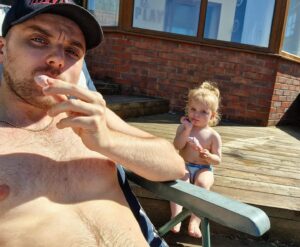 Parry Glasspool Instagram - (Sittin' on) the dock of the bay....is what I'd caption this, IF i was basic, or if my daughter was basic. But I'm not, and neither is she. So instead, I shall write the entire chorus of Hate it 'Or Love it' by The Game ft. 50 Cent;

"Hate It or Love It, the underdog's on top
And I'm gon' shine, homie, until my heart stop
Go 'head envy me, I'm rap's M.V.P
And I ain't going nowhere, so you can get to know me
Hate It or Love It, the underdog's on top
And I'm gon' shine, homie, until my heart stop
Go 'head envy me, I'm rap's M.V.P
And I ain't going nowhere, so you can get to know me"

Just something to think about.