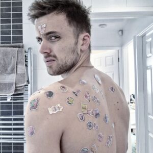 Parry Glasspool Instagram - How much time have I done? 2.5 years my guy. And I got the ink to prove it. Welcome to December.