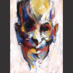 Parsa Pirouzfar Instagram - 'آبى ها، قرمزها، زردها و سياه'
'Blues, Reds, Yellows & Black' by Parsa Pirouzfar, 7.12.2017