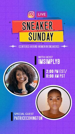 Patrice Covington Instagram - #SneakerSunday w/ @patricecovington 
Talking about her new show @leagueonprime and some of her favorite kicks!!